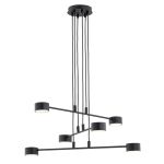 Emibig Pendelleuchte Modus Stahl Schwarz | Geeignet für 6x GX53 - Max 12W