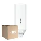 Mehrfachpackung 10x Philips CorePro PL-T LED Glühbirne HF 9W - 840 Kaltweiß | 4-Pins - Ersatz Für 26W